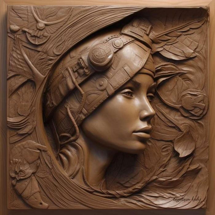 نموذج ثلاثي الأبعاد لآلة CNC 3D Art 